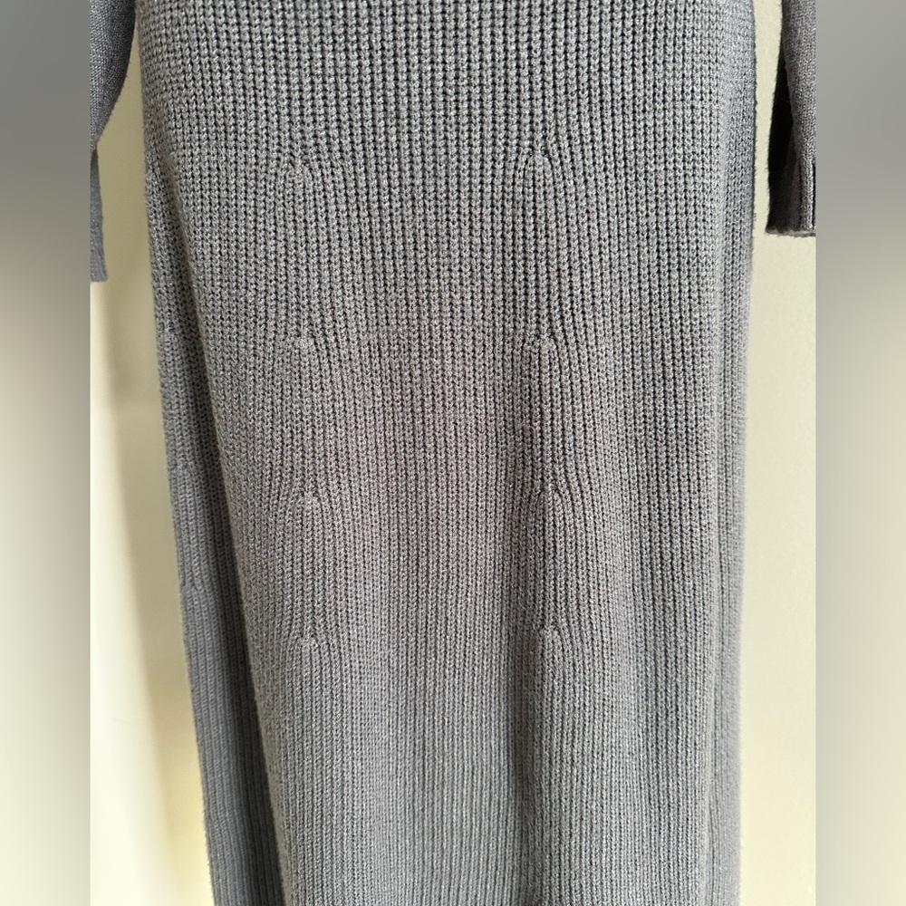 The Limited Gray Sweater Dress- Medium - Picture 4 of 10
